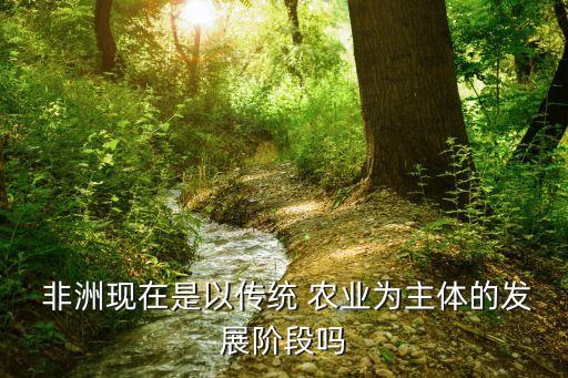 非洲农业是什么时候开始的,撒哈拉以南非洲地区不利于农业生产