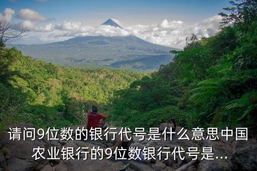 什么是农业代码,中国农业银行的存折和企业账号分别代表什么?