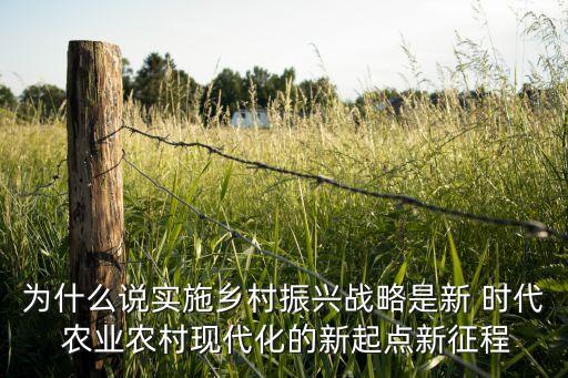 新时代农业发展是什么意思,发展农业加速农业基础设施
