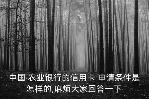 农业银行代发工资怎么申请