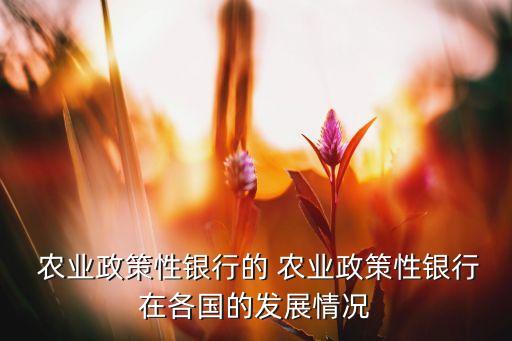 德国的农业经营制度是什么,农业支持保护制度是什么