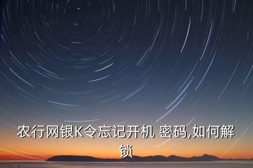 农业银行门禁怎么查看密码