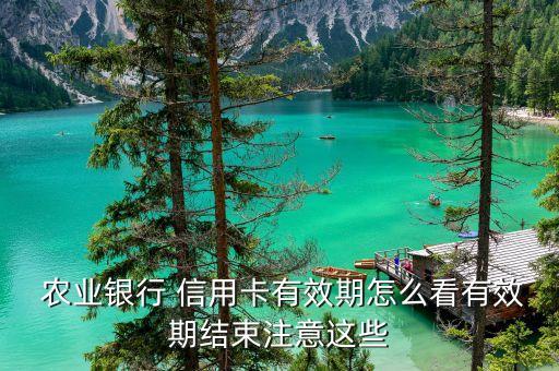 农业信用卡怎么使用年限,农业银行信用卡
