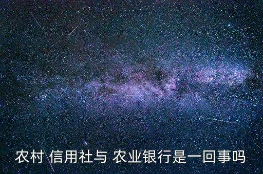 农业银行信用社是什么单位,陕西省农业银行是什么级别单位