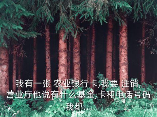 农业银行怎么注销ta账户,如何注销农业银行app账户