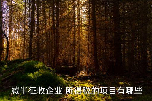农业所得税减半怎么算,三免三减半所得税为何分段算