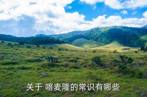 喀麦隆农业发展怎么样