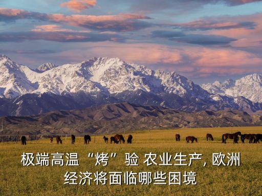 欧洲农业怎么样,欧洲的农业类型及特点