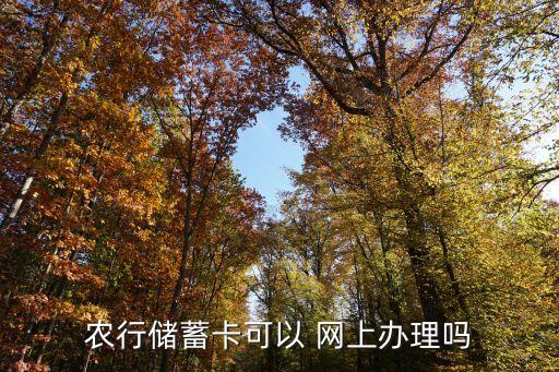 农业银行怎么申请网上办卡,申请农业银行贷款几天能办下来