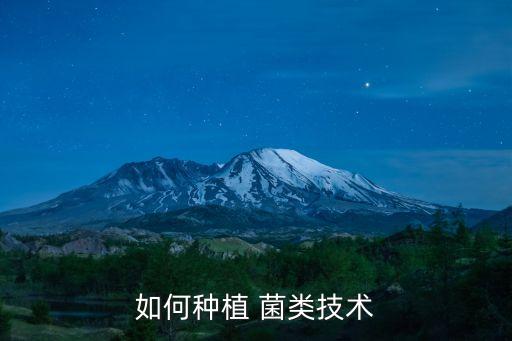 菌类农业是什么,菌类种植属于农业吗