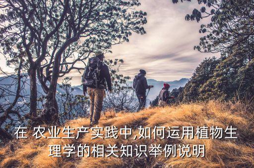 学农业怎么运用,科技在农业上的运用