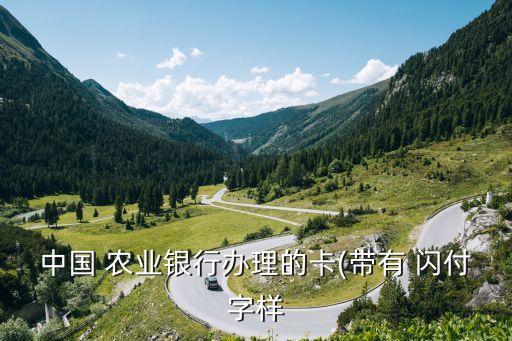 农业银行闪付卡怎么开通,云闪付农业银行不显示余额