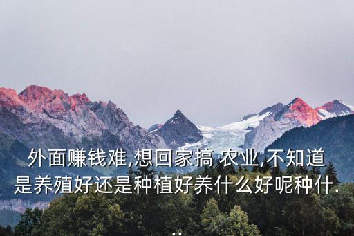 回广水搞农业怎么样,广水大自然农业实业怎么样