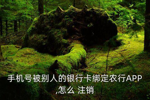 农业银行已被注册怎么注销,下载了农业银行怎么注册