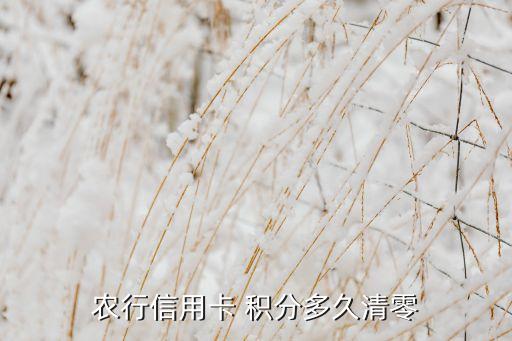 农业银行积分怎么取消掉