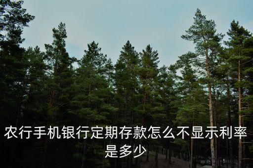 农业银行死期利息怎么查看,二十万农业银行死期一年利息