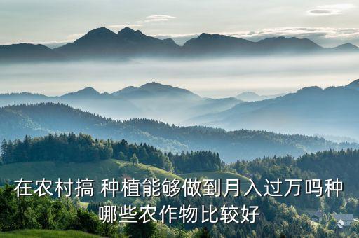 舟山市搞农业种植怎么样,你心目中未来的农业种植是怎么样的
