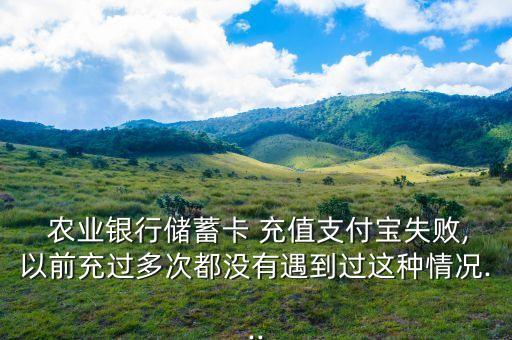 农业银行网上怎么充值不了,网上农业银行怎么登录