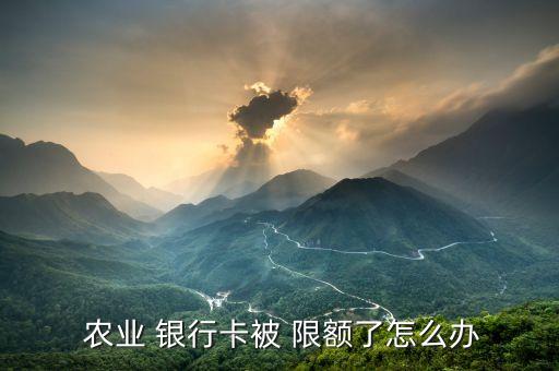 农业网上银行限额怎么解除,农业银行卡限额怎么解除农业银行网上银行
