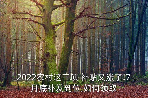 怎么获取农业政策补贴金