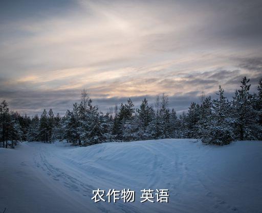 国家对农业有什么说法英语