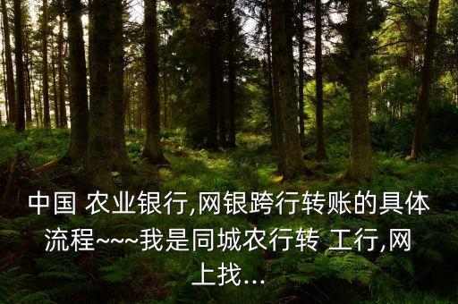 农业银行怎么转异地工行卡,手机农业银行转工行48小时到