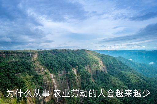 农业人才缺失怎么办,没人种地怎么办