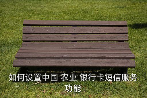 农业银行卡怎么接受信息,手机怎么开通农业银行卡短信通知