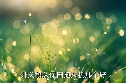 东风井关农业怎么样