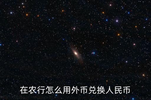 农业银行日元怎么换