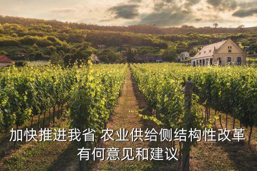 怎么补齐农业节水短板