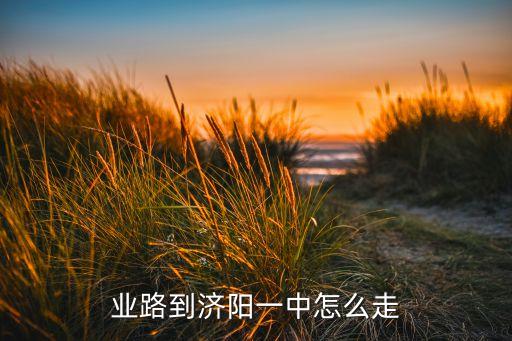 从农业路到济阳一中怎么走