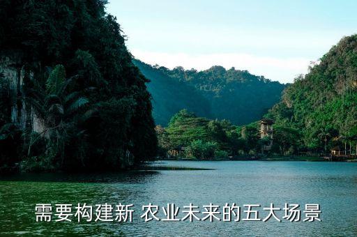 需要构建新 农业未来的五大场景