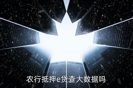 农业银行惠农e贷怎么查