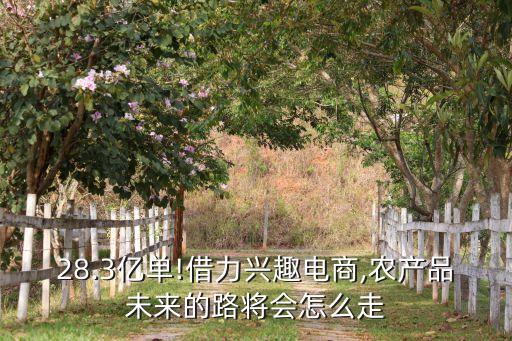 28.3亿单!借力兴趣电商,农产品未来的路将会怎么走
