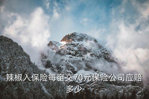 农业保险赔付费用怎么算