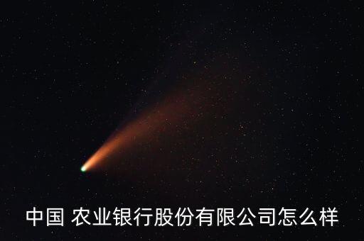 农业银行是怎么样的,上海农业银行工资待遇怎么样