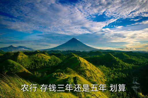 农业银行怎么存钱才划算