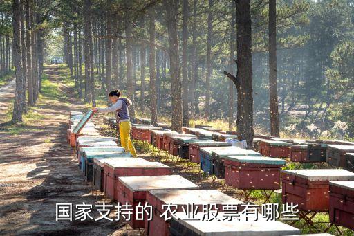 国家支持的 农业股票有哪些
