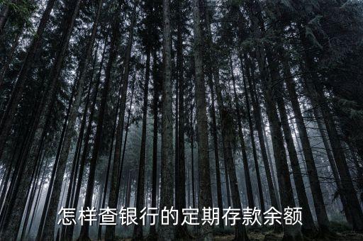 农业银行atm死期怎么查