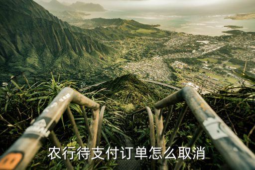 农业银行生活缴费怎么删除