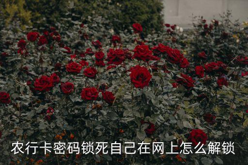 农业银行的门怎么开锁