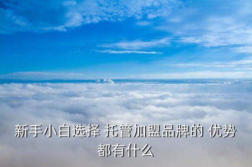 农业托管的竞争优势怎么写