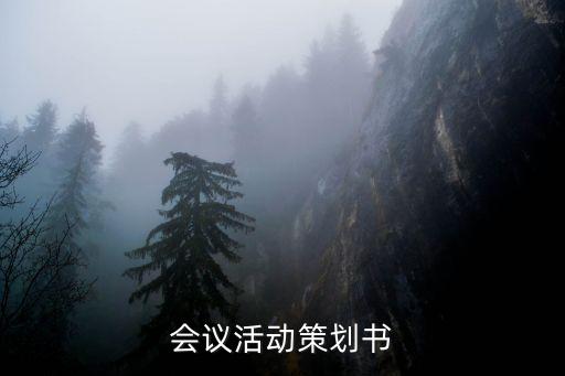 会议活动策划书