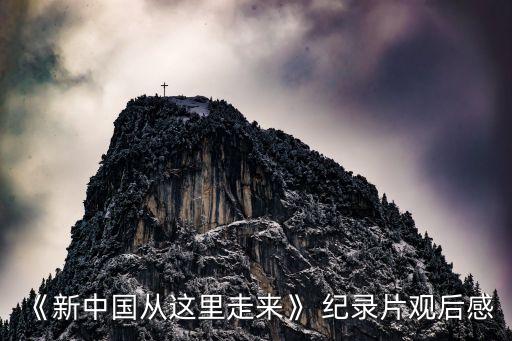 《新中国从这里走来》 纪录片观后感
