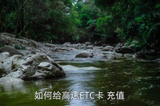 广州农业银行etc怎么充值,农业银行怎么办理ETC
