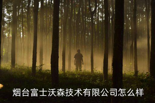  烟台富士沃森技术有限公司怎么样