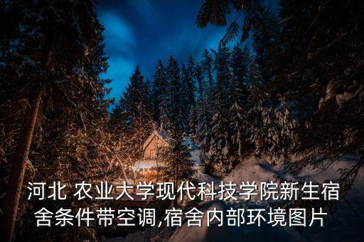  河北 农业大学现代科技学院新生宿舍条件带空调,宿舍内部环境图片
