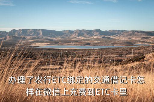 农业银行etx怎么充值