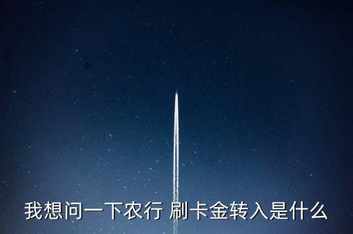 农业银行怎么查刷卡金,刷卡金怎么用 农业银行